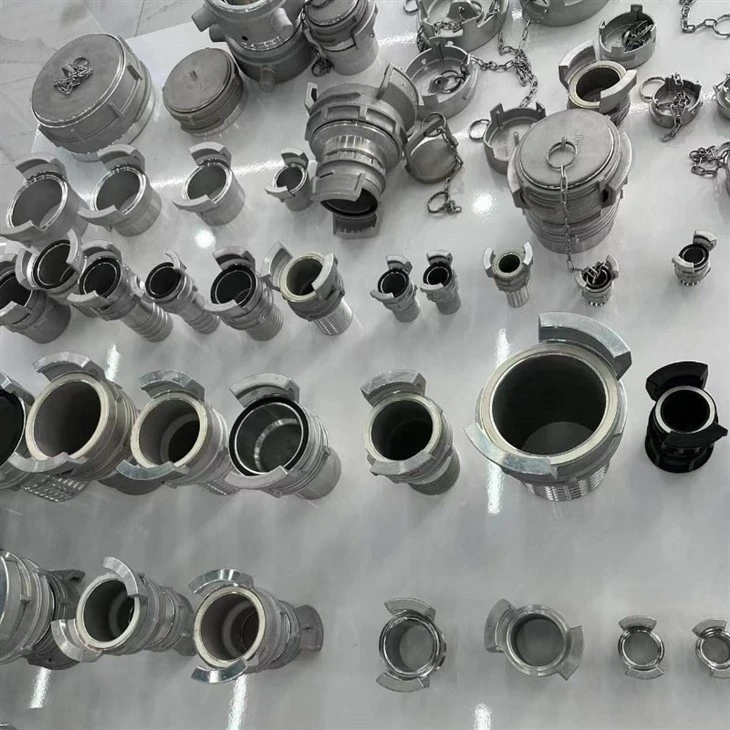 Fire Hose Nozzle Coupling For Fire Suppression